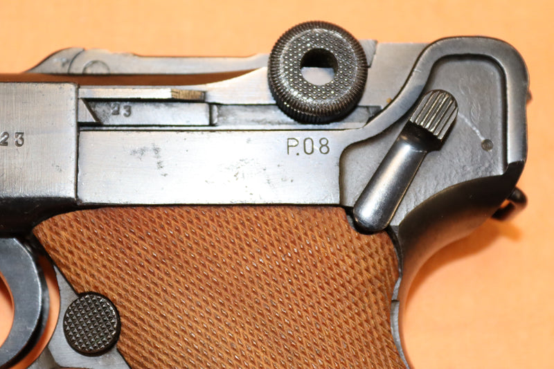 Pistola Mauser Modello Luger P08 "Custom" Calibro 7.65 Para Canna 152 MM