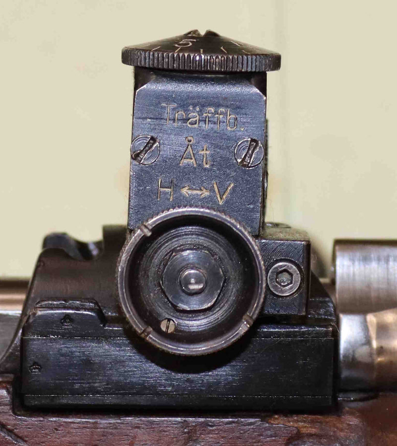 Carabina Carl Gustafs Modello 1896 Calibro 6.5X55 con Diottra