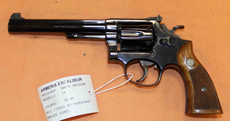 Revolver Smith & Wesson Modello K14 Calibro 38 SP Sportivo