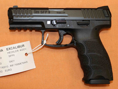 Pistola Heckler & Koch Modello SFP9 Calibro 9X21 Sportiva