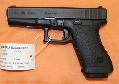 Pistola Glock Modello 20 Calibro 10 MM