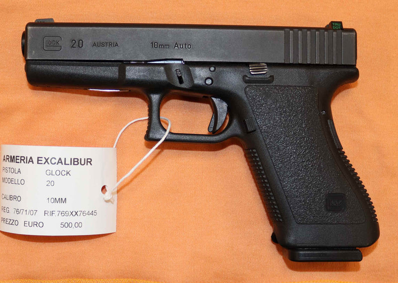 Pistola Glock Modello 20 Calibro 10 MM