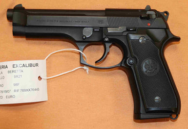 Pistola Beretta Modello 98F Calibro 9X21