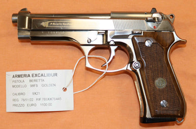 Pistola Beretta 98 FS Golden Calibro 9X21