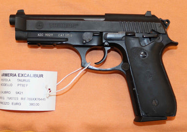 Pistola Taurus Modello PT92AF Calibro 9x21
