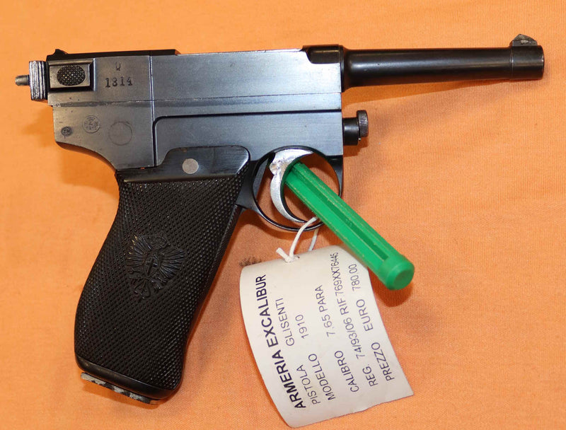 Pistola Glisenti Modello 1910 Calibro 7.65 Para