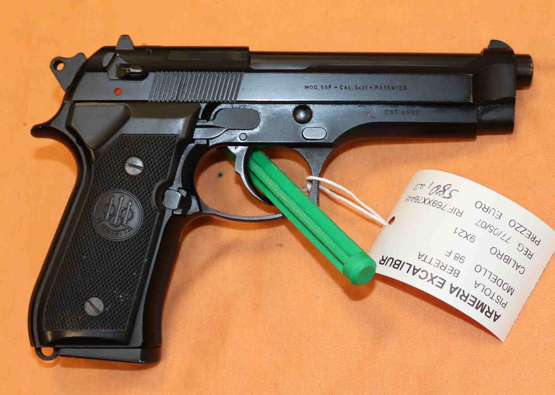 Pistola Beretta Modello 98F Calibro 9X21