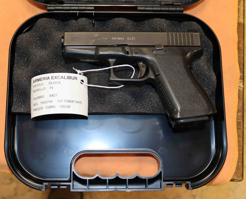 Pistola Glock Modello 19 Calibro 9X21