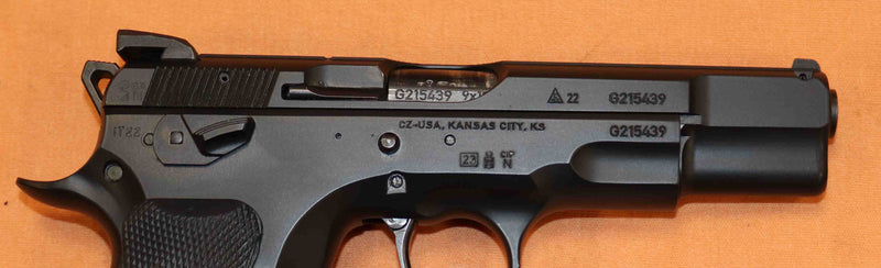 Pistola CZ Modello 75B Omega Calibro 9X19