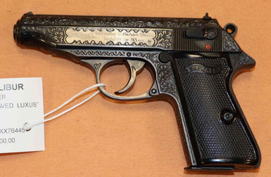 Pistola Walther Modello PP Incisa Calibro 7.65