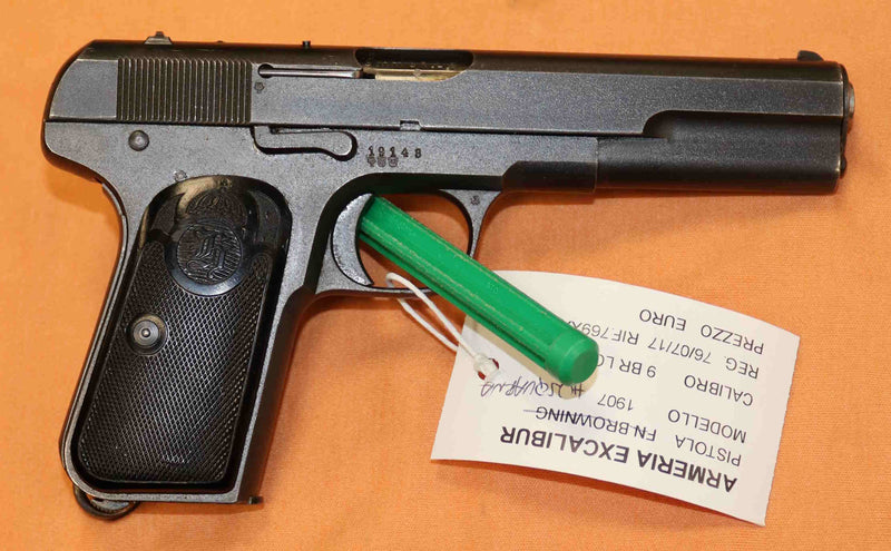 Pistola Husqvarna Modello 1907 Calibro 9BR Long