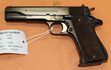 Pistola Star Modello MMS Calibro 7.63M con Calciolo