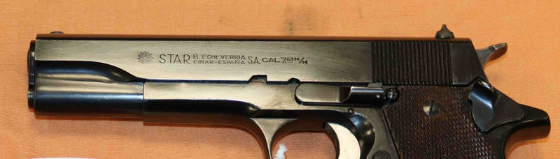 Pistola Star Modello MMS Calibro 7.63M con Calciolo