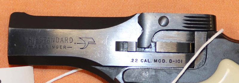 Pistola High Standard Modello Derringer D101 Calibro 22LR