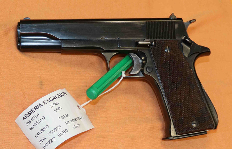 Pistola Star Modello MMS Calibro 7.63M con Calciolo