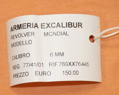 Pistola IGI Modello Derringer Calibro 6 MM Flobert