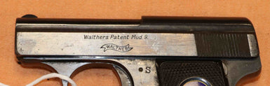 Pistola Walther Zella Mehlis Modello 9 Calibro 6.35