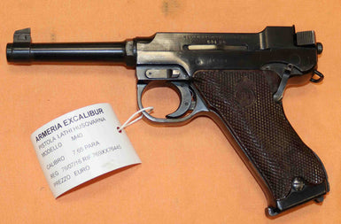 Pistola Lathi-Husqvarna Modello M40 Calibro 7.65 Para