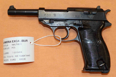 Pistola Walther Modello P38 Calibro 7,65 Para