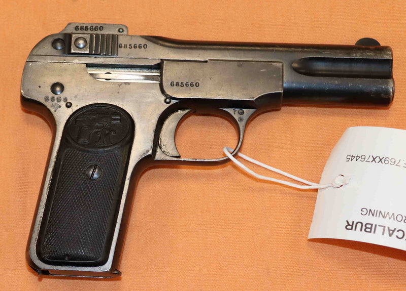 Pistola FN Browning Modello 1900 Calibro 7.65