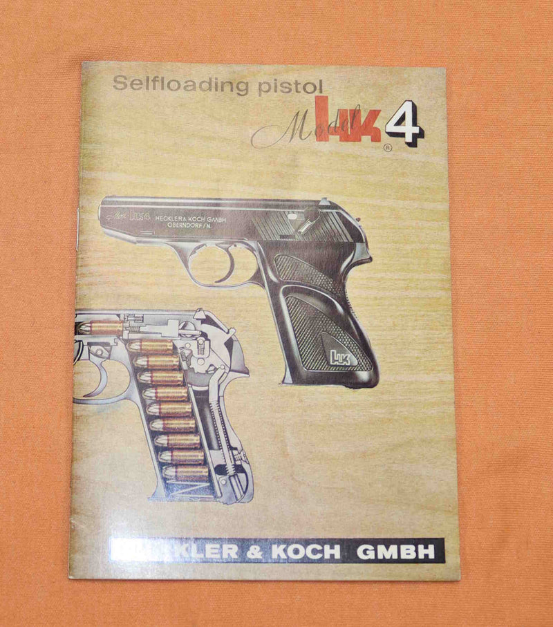 Pistola Heckler & Koch Modello HK4 Calibro 7,65 con Conversioni 22LR e 6.35