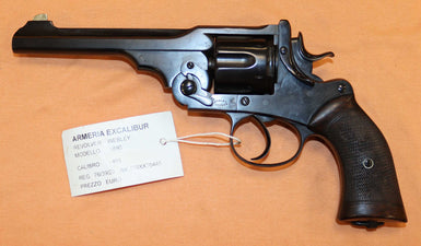 Revolver Webley Government Modello 1896 Target Calibro .455