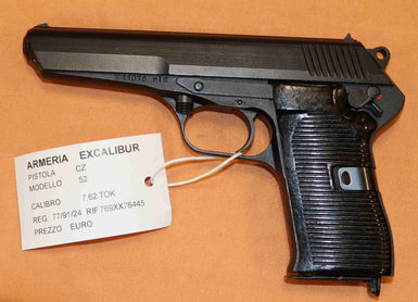 Pistola CZ Modello 52 Calibro 7.62 Tok