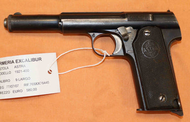 Pistola Astra Modello 600 Militare Calibro 9 Largo