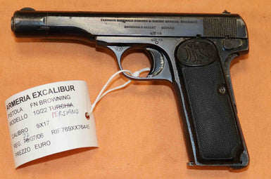 Pistola FN Browning Modello 10/22 Persiano Calibro 9X17