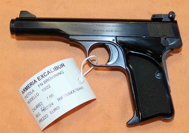 Pistola FN Browning Modello 10/22 Target Calibro 7.65
