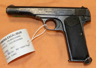 Pistola FN Browning Modello 10/22 Contratto Rumeno Calibro 9X17