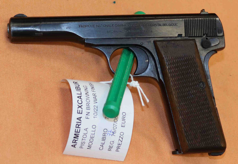 Pistola FN Browning Modello 10/22 War Finish Calibro 7.65