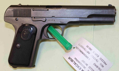 Pistola Husqvarna Modello 1907 Calibro 9 BR Long
