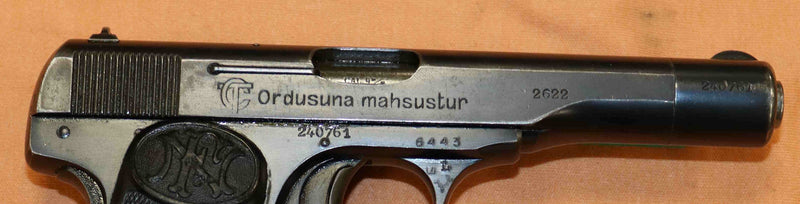 Pistola FN Browning Modello 10/22 Contratto Turco Calibro 9X17
