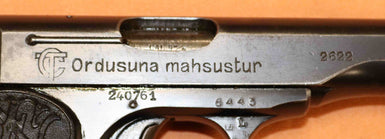 Pistola FN Browning Modello 10/22 Contratto Turco Calibro 9X17