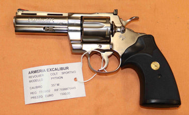 Revolver Colt Modello Python Inox Calibro 357 MG Sportivo