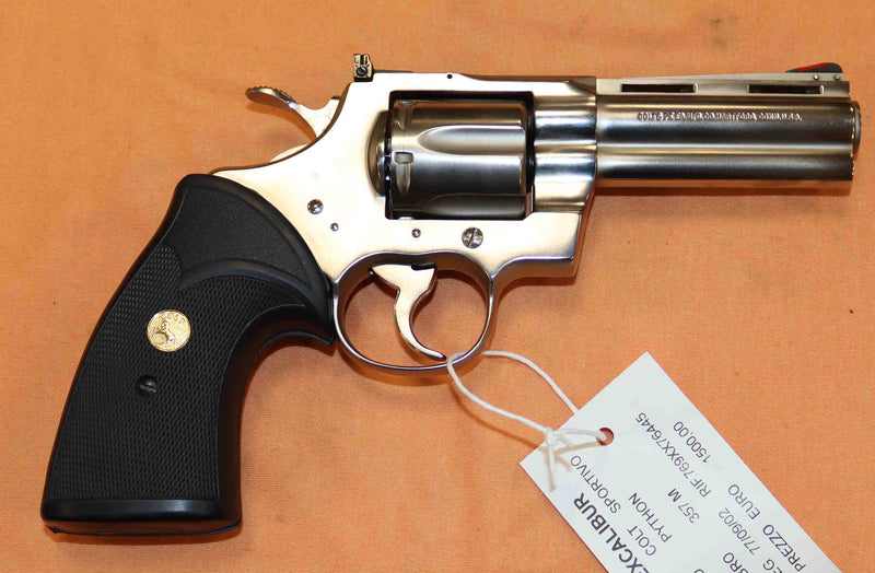 Revolver Colt Modello Python Inox Calibro 357 MG Sportivo