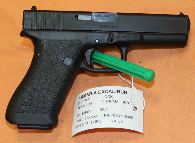 Pistola Glock Modello 17 Prima Serie Calibro 9X21