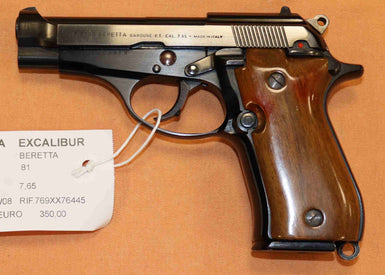 Pistola Beretta Modello 81 Calibro 7.65