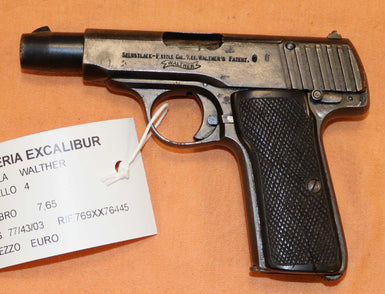 Pistola Walther Modello 4 Calibro 7.65