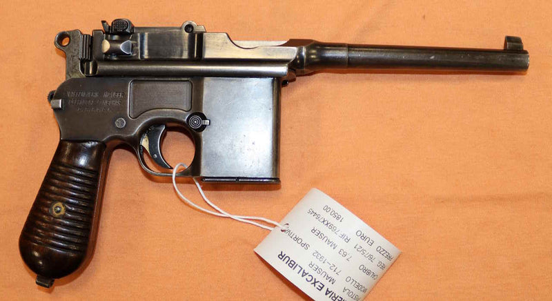 Pistola Mauser Modello 712-1932 Calibro 7.63 Mauser Sportiva