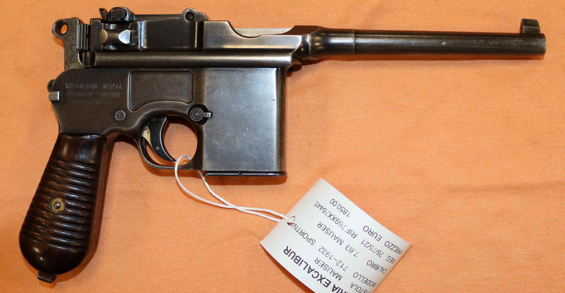 Pistola Mauser Modello 712-1932 Calibro 7.63 Mauser Sportiva