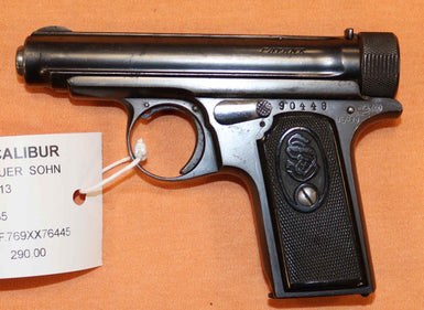 Pistola Sauer & Sohn Modello 1913 Calibro 7.65