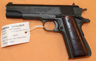 Pistola Springfield Modello 1911A1 Airborne Calibro 45 ACP