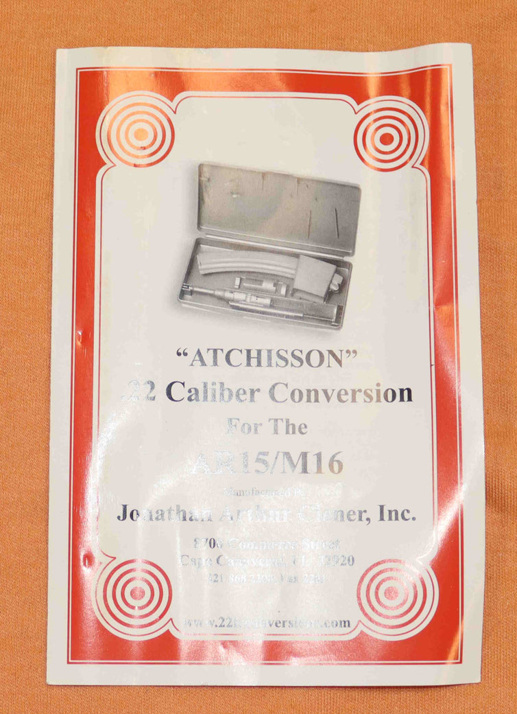 Conversione Ciener per AR15-M4 Calibro 22 LR