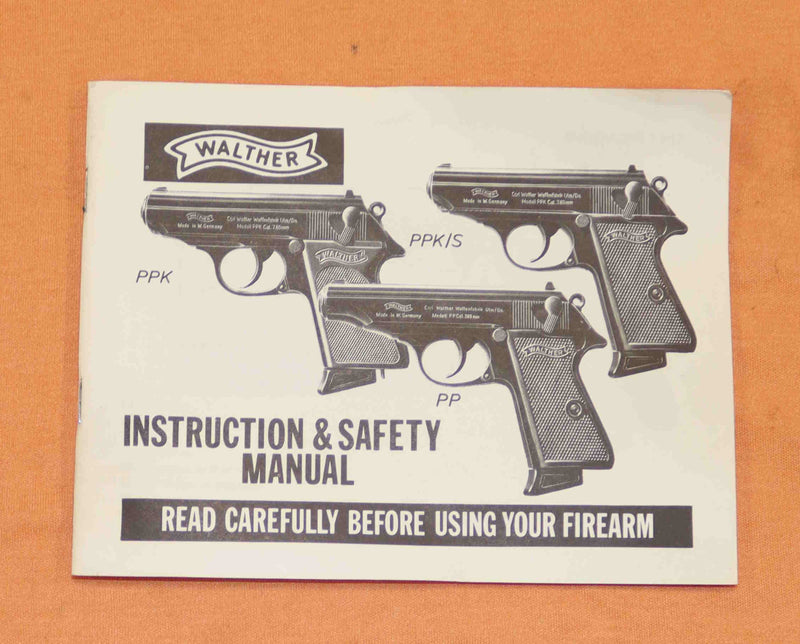 Pistola Walther Modello PPK-S Inox Calibro 9 Corto