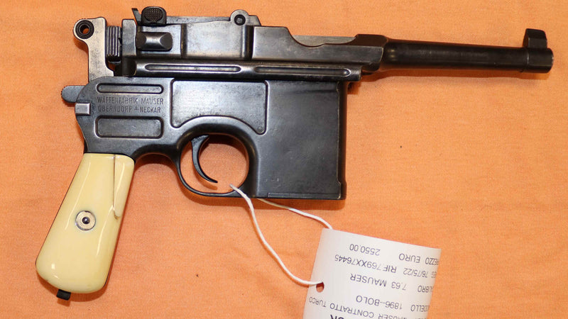 Pistola Mauser Modello Bolo Contratto Turco Calibro 7.63 Mauser