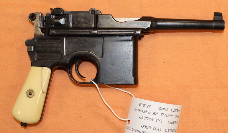 Pistola Mauser Modello Bolo Contratto Turco Calibro 7.63 Mauser
