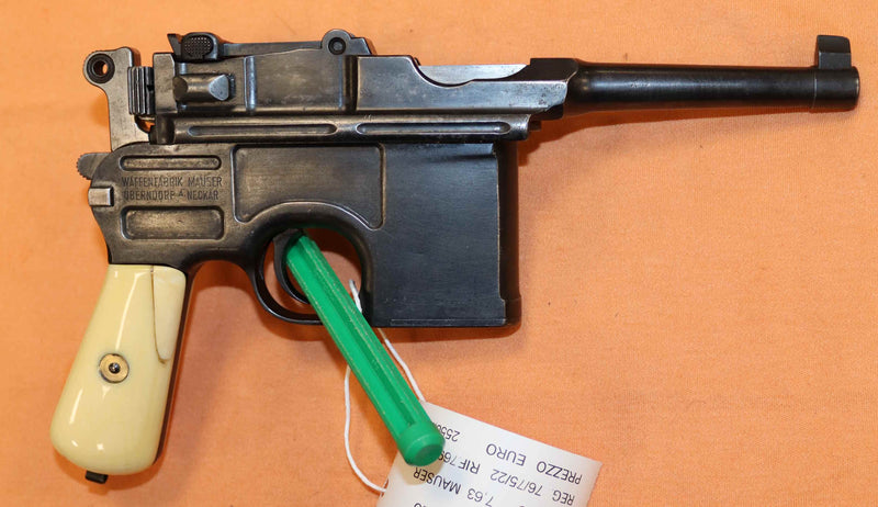Pistola Mauser Modello Bolo Contratto Turco Calibro 7.63 Mauser
