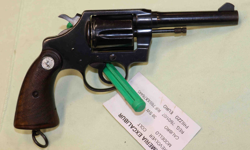 Revolver Colt Modello Police Positive Special Polizia Hong Kong Calibro 38 SP